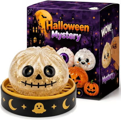🌟Cute Halloween scary ghost squeeze toy set